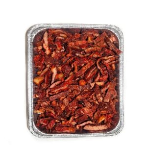 1/2 tray beef Suya & 1/2 Pork Ribs