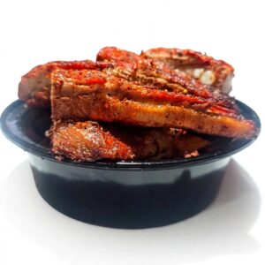 40 oz bowl grilled pork ribs