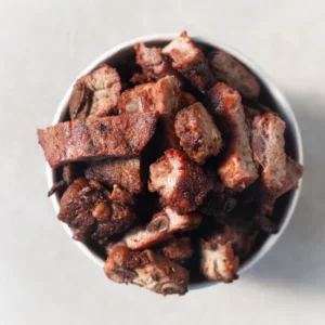 40 oz bowl grilled pork ribs