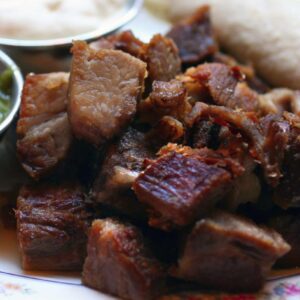 Grilled Goat